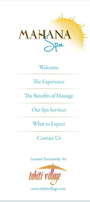 Welcome Mahana Spa
